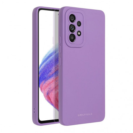 Samsung Galaxy A53 5G Coque Roar Luna Monochromatique, Élégant, Un accessoire esthétique  Violet (Violet)