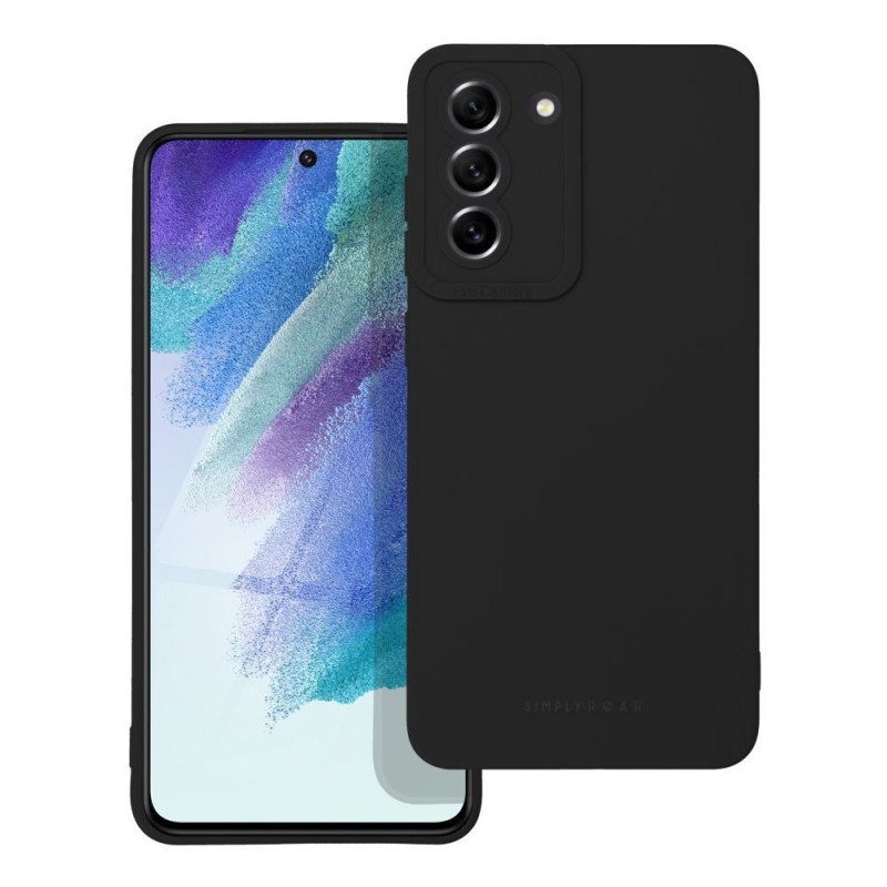 Samsung Galaxy S21 FE 5G Coque Roar Luna Monochromatique, Élégant, Un accessoire esthétique  Noir