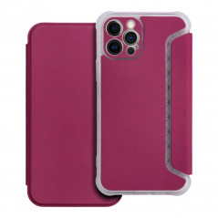 Apple iPhone 12 Pro Portefeuilles Piano Book Magenta