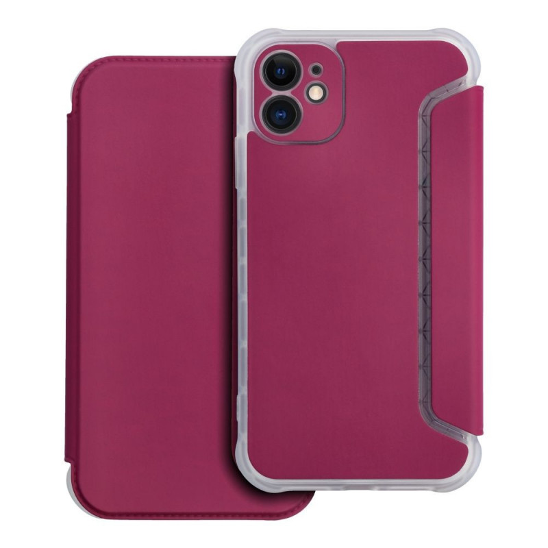 Apple iPhone 11 Portefeuilles Piano Book Magenta