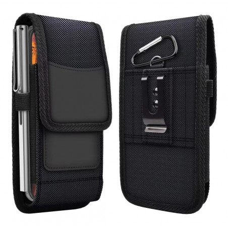Apple iPhone 11 Etui universel, Étuis verticaux Vertical Belt Holster OXFORD Noir