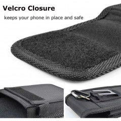 Apple iPhone 11 Pro Etui universel, Étuis verticaux Vertical Belt Holster OXFORD Noir