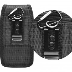 Apple iPhone 11 Pro Etui universel, Étuis verticaux Vertical Belt Holster OXFORD Noir