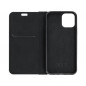 Apple iPhone 14 Pro Max Portefeuilles LUNA Book Carbon Fibre de carbone, Élégant  Noir