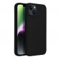 Apple iPhone 14 Coque Silicone Élégant  Noir