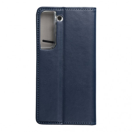 Samsung Galaxy S22 Portefeuilles Smart Magneto book Marine