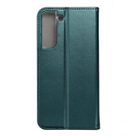 Samsung Galaxy S22 Plus Portefeuilles Smart Magneto book Vert foncé