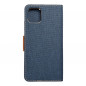 Samsung Galaxy A03 Portefeuilles Canvas Book Bleu marine