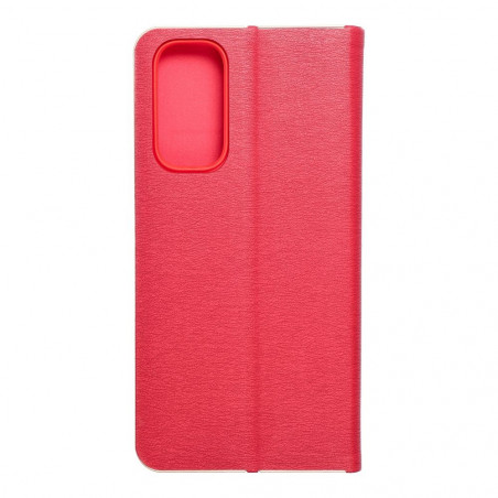 XIAOMI Redmi Note 11S Portefeuilles LUNA Book Gold Élégant  Rouge