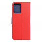 realme C35 Portefeuilles Fancy Book Rouge / Marine