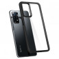 XIAOMI Redmi Note 11 Pro 5G Coque Spigen Ultra Hybrid Clair comme du cristal  Noir mat
