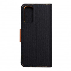 XIAOMI Redmi Note 11 Portefeuilles Canvas Book Noir