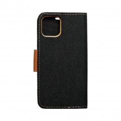 XIAOMI Redmi Note 11 Portefeuilles Canvas Book Noir