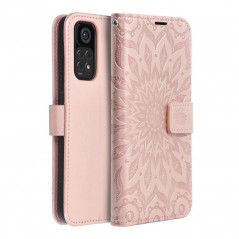 XIAOMI Redmi Note 11S Portefeuilles MEZZO Book Mandala  Or rose