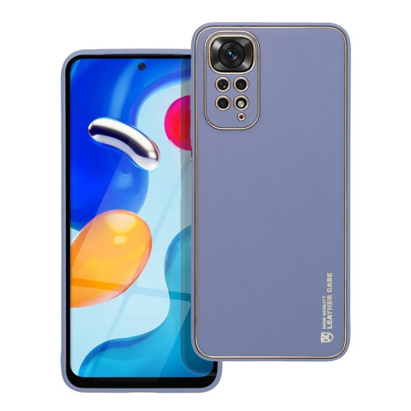 XIAOMI Redmi Note 11S Coque Leather Bleu