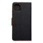 Samsung Galaxy A03 Portefeuilles Canvas Book Noir