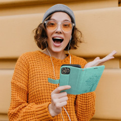 XIAOMI Redmi Note 11 Pro Portefeuilles MEZZO Book Arbre  Vert