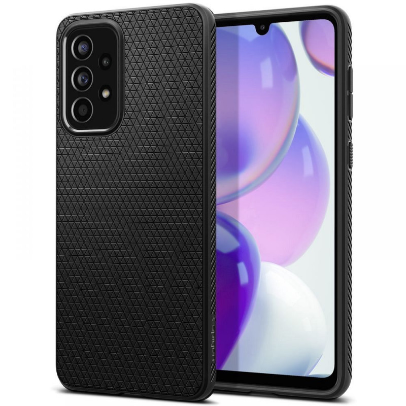 Samsung Galaxy A33 Coque Spigen  Liquid Air Noir mat