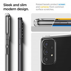 Samsung Galaxy A53 5G Coque Spigen Liquid Crystal Clair comme du cristal  Transparent