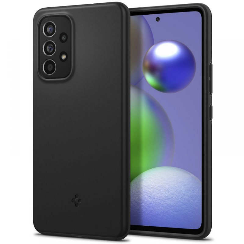 Samsung Galaxy A53 5G Coque Spigen Thin Fit Noir mat