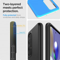 Samsung Galaxy A53 5G Coque Spigen Thin Fit Noir mat