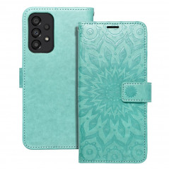 Samsung Galaxy A33 Portefeuilles MEZZO Book Mandala  Vert