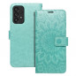 Samsung Galaxy A33 Portefeuilles MEZZO Book Mandala  Vert