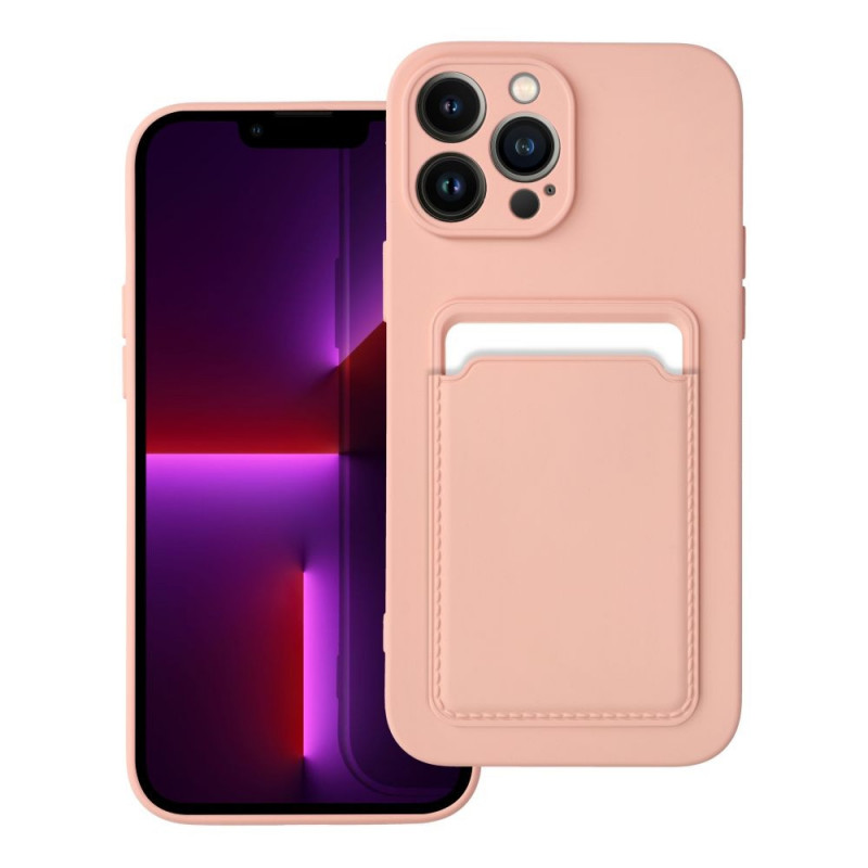 Apple iPhone 13 Pro Max Coque Card Rose