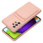Samsung Galaxy A52 LTE Coque Card Rose