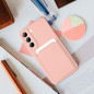 Samsung Galaxy A52 LTE Coque Card Rose