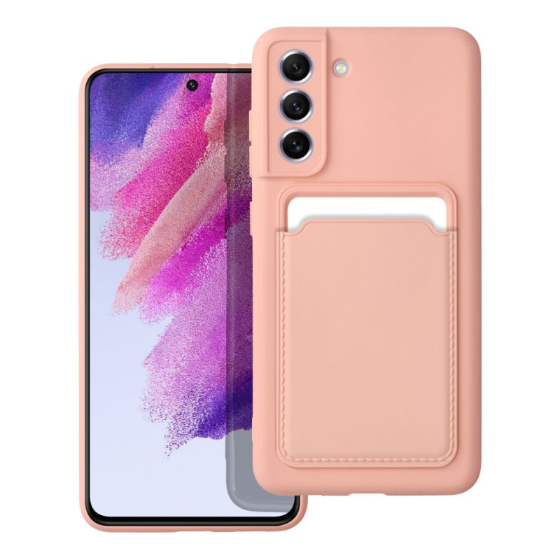 Samsung Galaxy S21 FE 5G Coque Card Rose