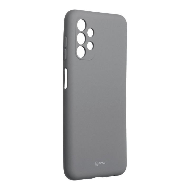 Samsung Galaxy A13 LTE Coque Roar Colorful Jelly Gris