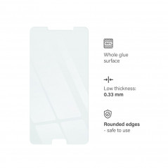 Samsung Galaxy A21s Verre trempé Blue Star 9H Transparent