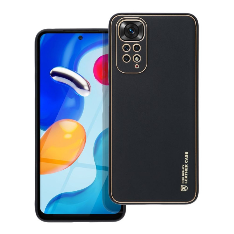 XIAOMI Redmi Note 11S Coque Leather Noir