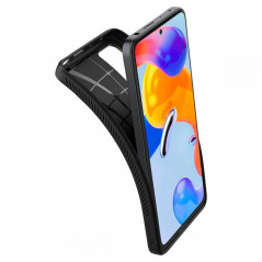 XIAOMI Redmi Note 11 Pro Coque Spigen  Liquid Air Noir mat