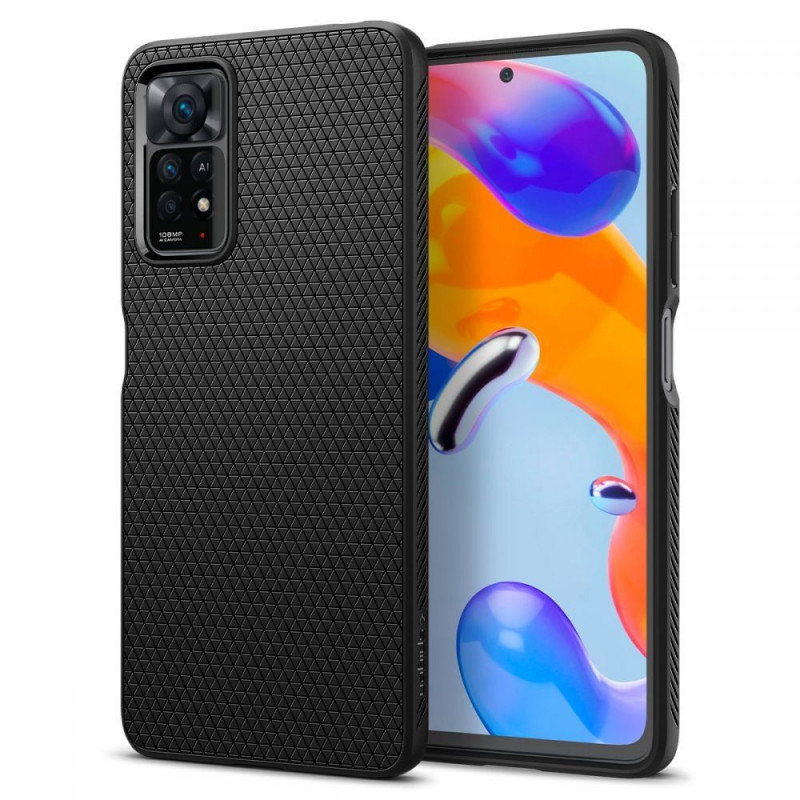 XIAOMI Redmi Note 11 Pro 5G Coque Spigen  Liquid Air Noir mat