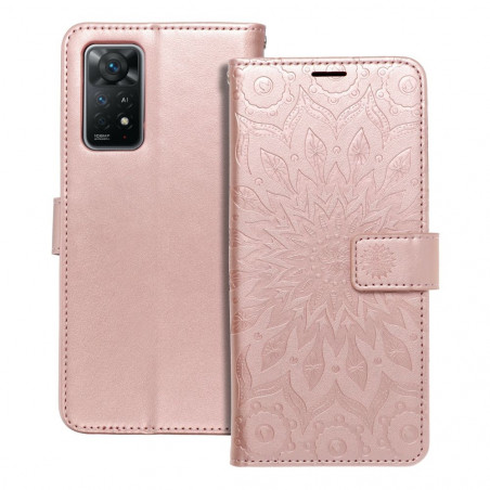 XIAOMI Redmi Note 11 Pro 5G Portefeuilles MEZZO Book Mandala  Or rose