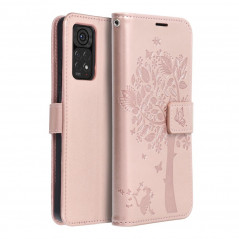 XIAOMI Redmi Note 11 Pro 5G Portefeuilles MEZZO Book Mandala  Or rose