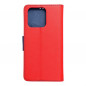 XIAOMI Redmi 10C Portefeuilles Fancy Book Rouge / Marine