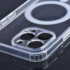 Apple iPhone 13 Pro Max Coque Clear Mag Cover MagSAFE  Transparent