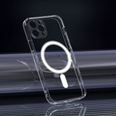 Apple iPhone 13 Pro Max Coque Clear Mag Cover MagSAFE  Transparent