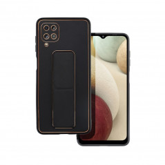 Samsung Galaxy A13 LTE Coque LEATHER Case Kickstand Noir