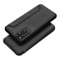 XIAOMI Redmi Note 11 Portefeuilles Razor Book Fibre de carbone, Modèle de carbone  Noir