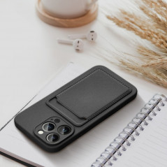Apple iPhone 12 Coque Card Noir