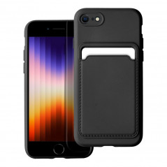 Apple iPhone SE 2020 Coque Card Noir