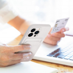 Apple iPhone 11 Coque Card Blanc