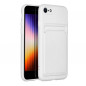 Apple iPhone SE 2022 5G Coque Card Blanc