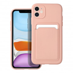 Apple iPhone 11 Coque Card Rose