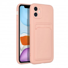 Apple iPhone 11 Coque Card Rose