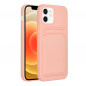 Apple iPhone 12 Pro Coque Card Rose